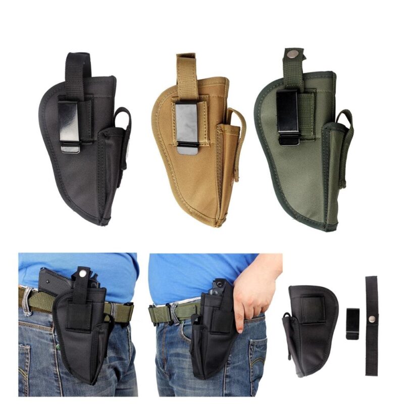 Tactical Pistol Hand Gun Holster With Magazine Pouch - Gunholster