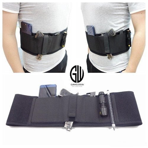 Neoprene Belly Band Holster Multifunction Adjustable Concealed Carry
