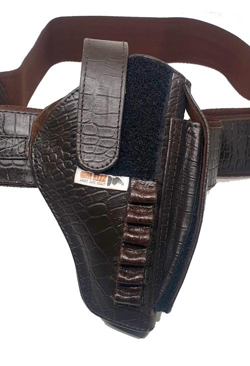 GunAlly 32 Bore Pistol Cover with Belt Side Holster Export Quality