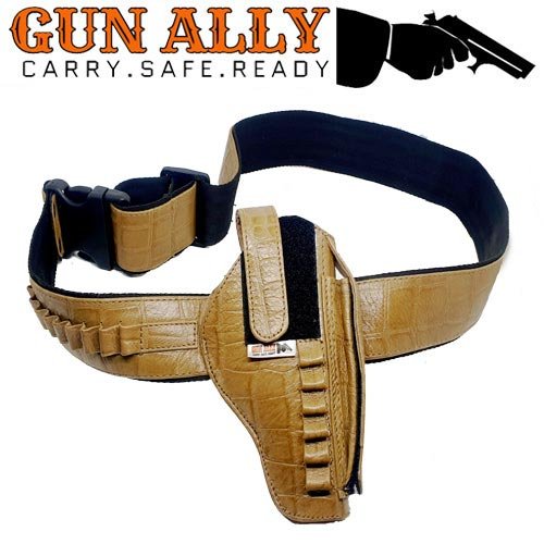 GunAlly 32 Bore Pistol Cover with Belt SideHolster ExportQuality