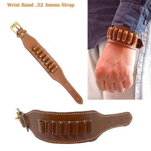 GunAlly Wrist Band .32 Ammo Strap Gunholster