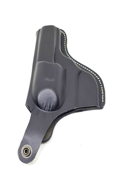 GunAlly Thumb Release OWB Leather IOF .32 Revolver Belt Holster Black ...