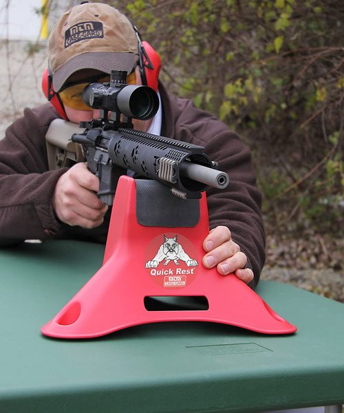 MTM Quick Rest Front Rifle Shooting Rest Gunholster