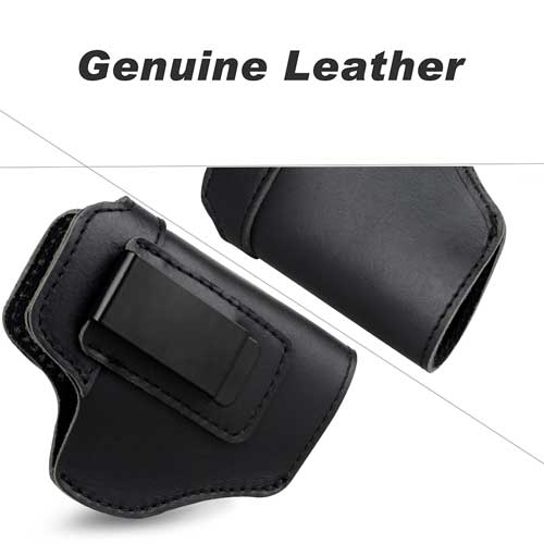 Universal IWB Leather Holster For Medium or Big Size Handgun - Gunholster