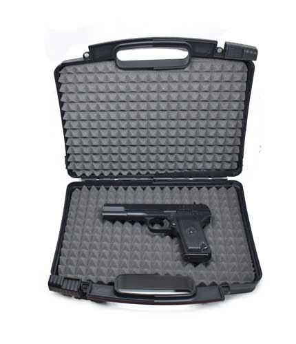 GunAlly Handgun Storage Box Pistol and Revolver Shockproof Waterproof ...