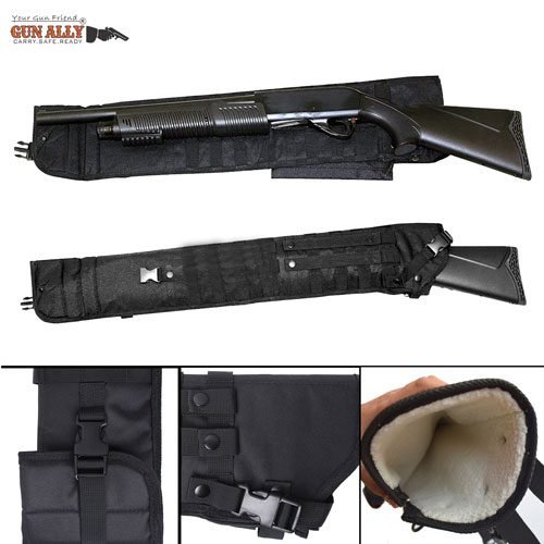 GunAlly Tactical Shotgun/ Rifle/Air Gun Scabbard Hunting Backpack Gun