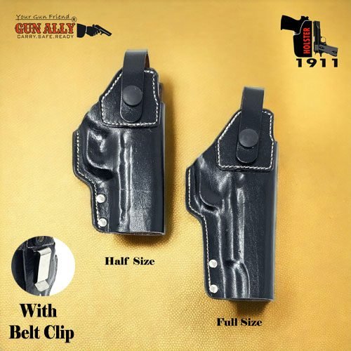 GunAlly Belt Clip Holster for 1911 Full Size or Small Size Champion Pistol 9mm Police,TT30