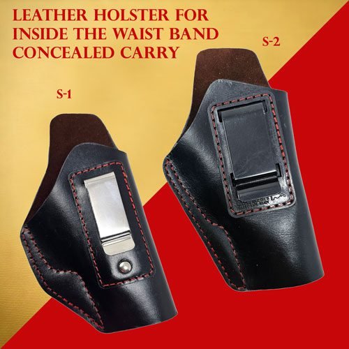 GunAlly Universal Small or Big IWB 1911, MSD Champion Gun Holster