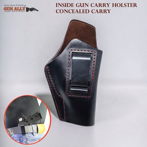 GunAlly Universal Small or Big IWB 1911, MSD Champion Gun Holster