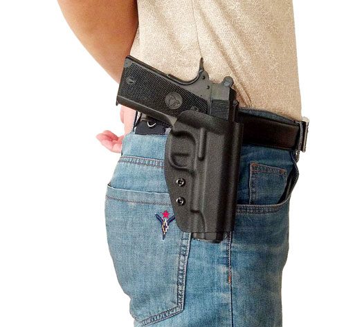 WARRIORLAND 1911 Holster OWB Kydex Holster Fit 1911Caliber.45 ACP 5 ...